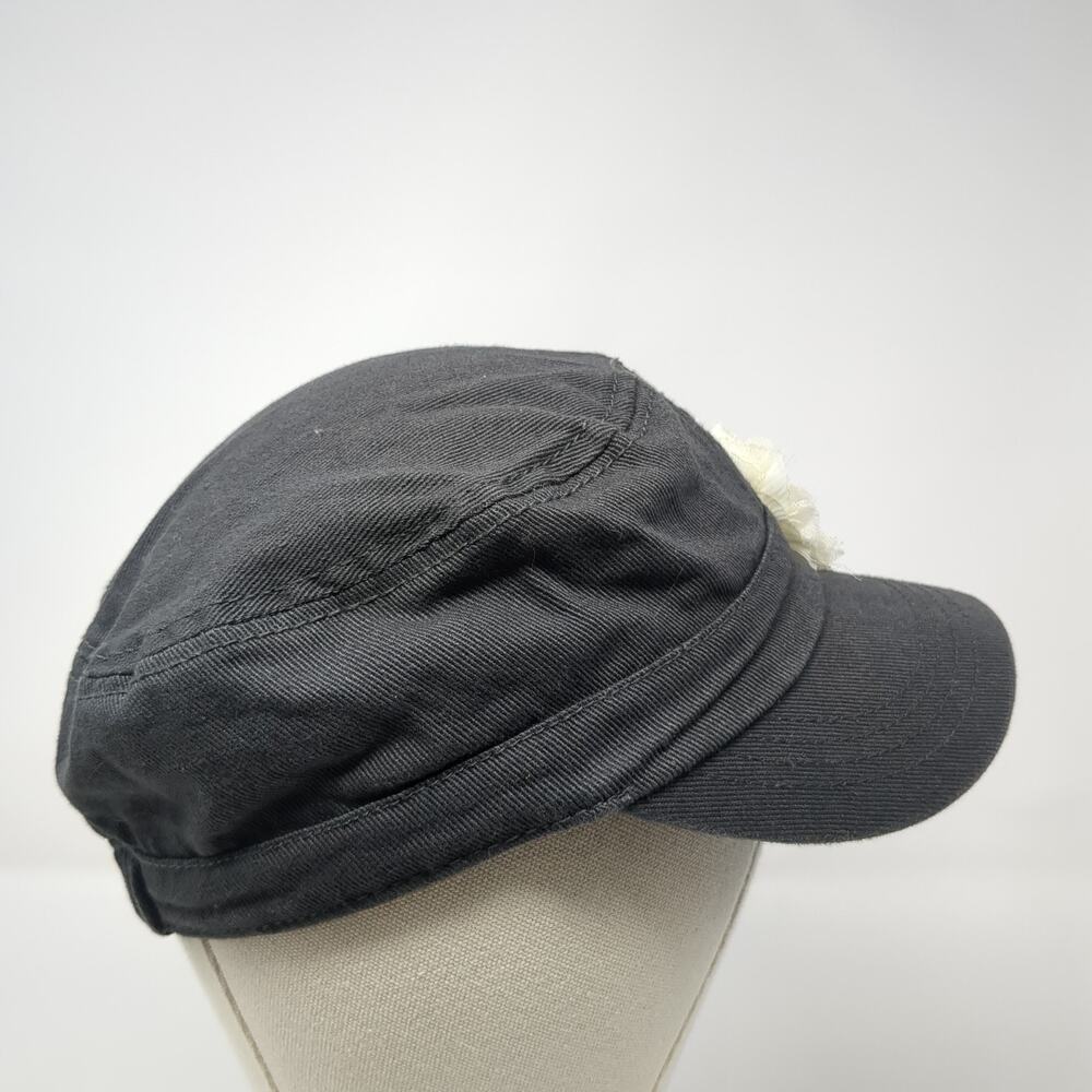 Mixit Cadet Army Cap Gray One Size Stretchable Rh… - image 5